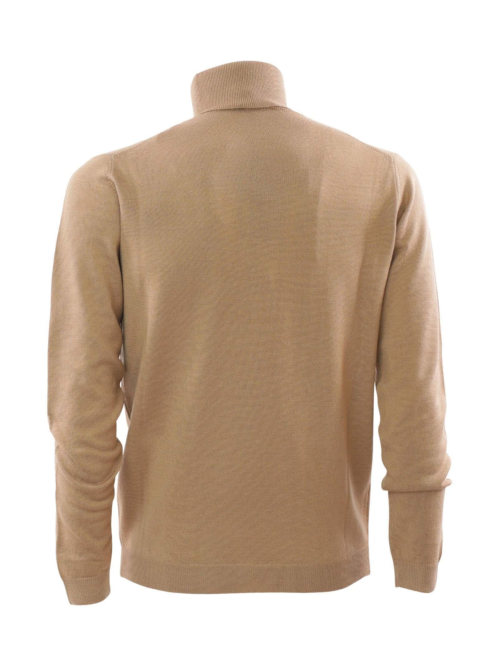 Maglioncino dolcevita cammello - Image 3