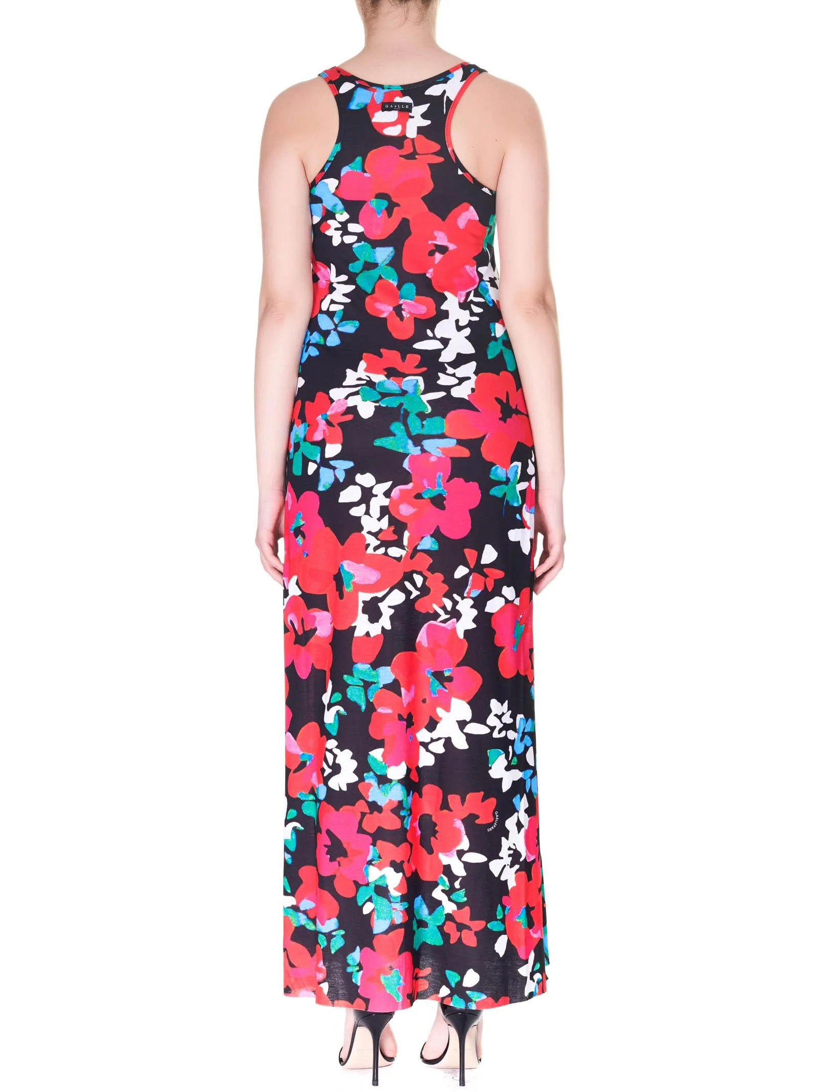 Abito lungo stampa floreale - Image 3