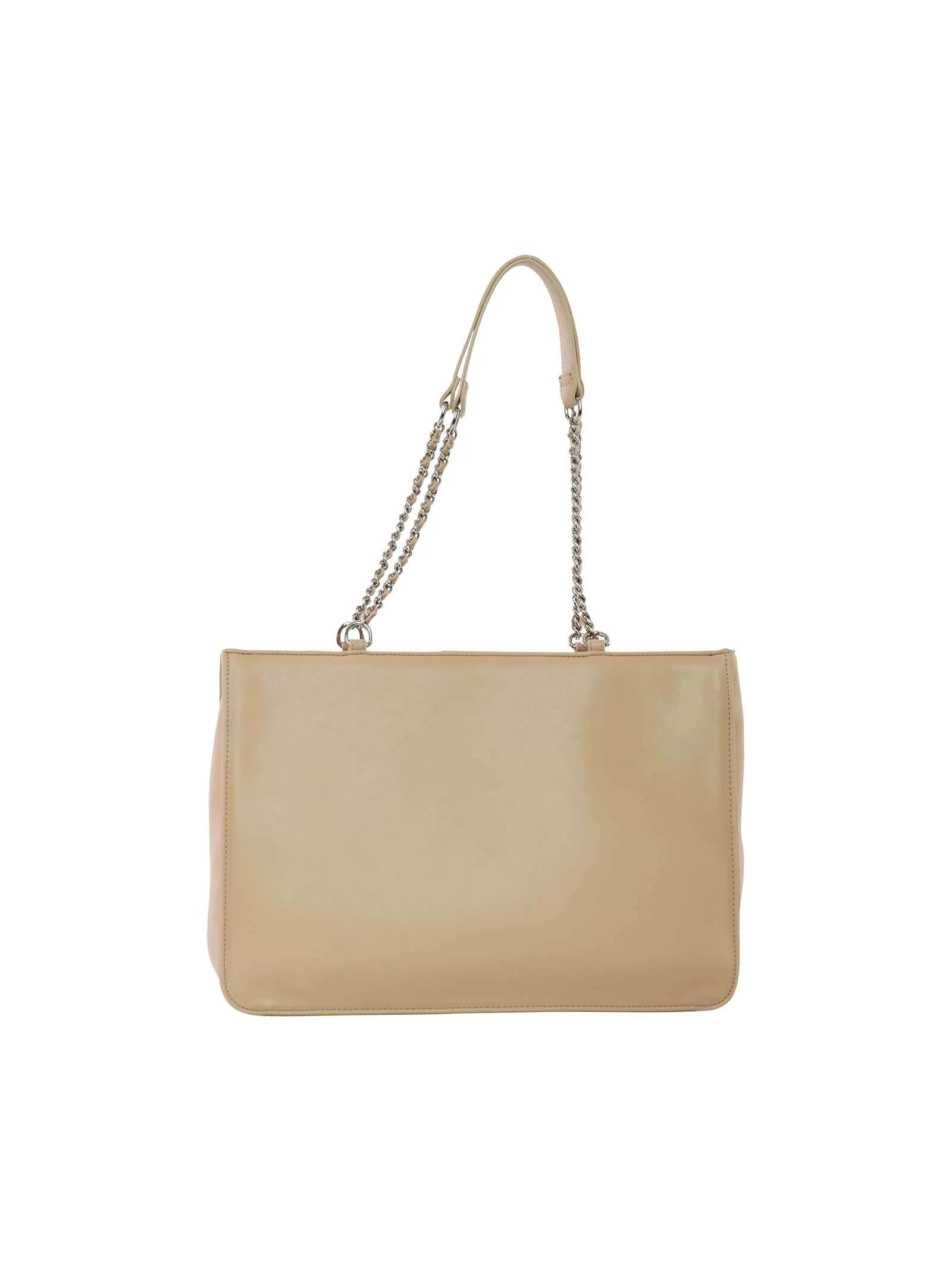 Borsa a spalla beige trapuntata - Image 3