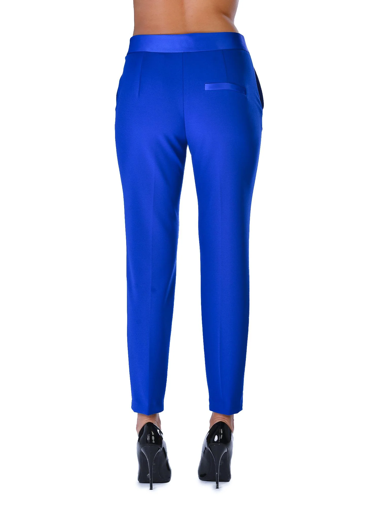 Pantalone fascia smoking blu royal - Image 3