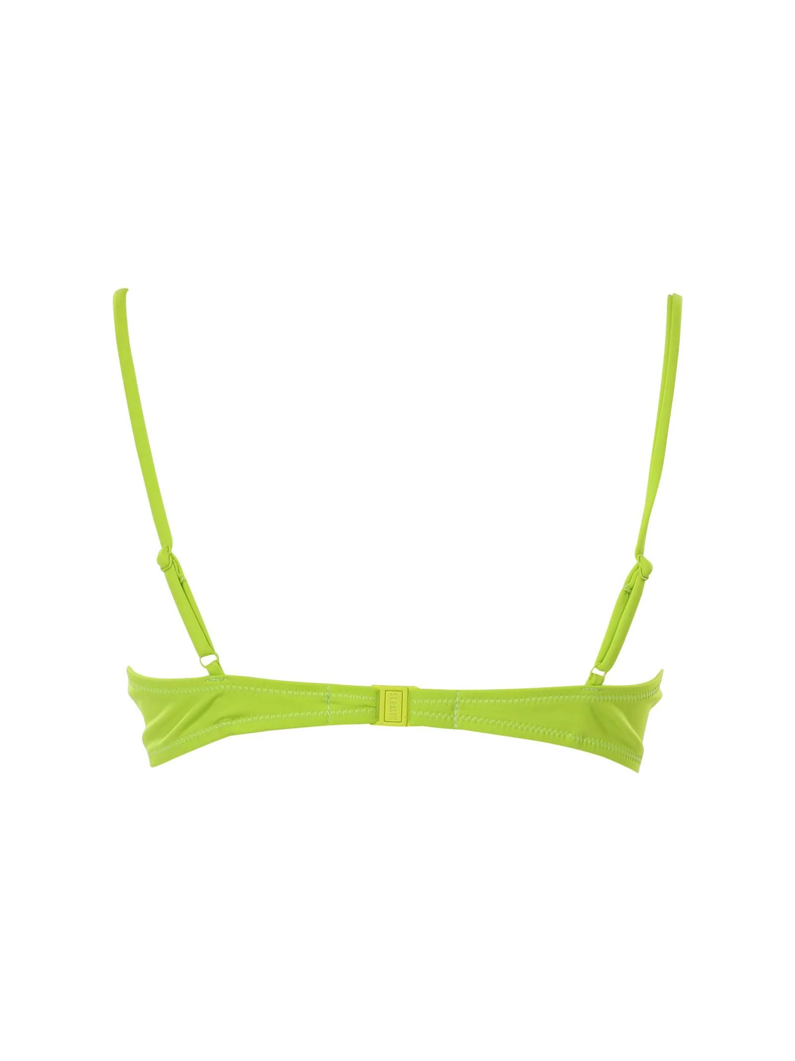 Costume a balconcino verde acido con smalto coordinato - Image 4