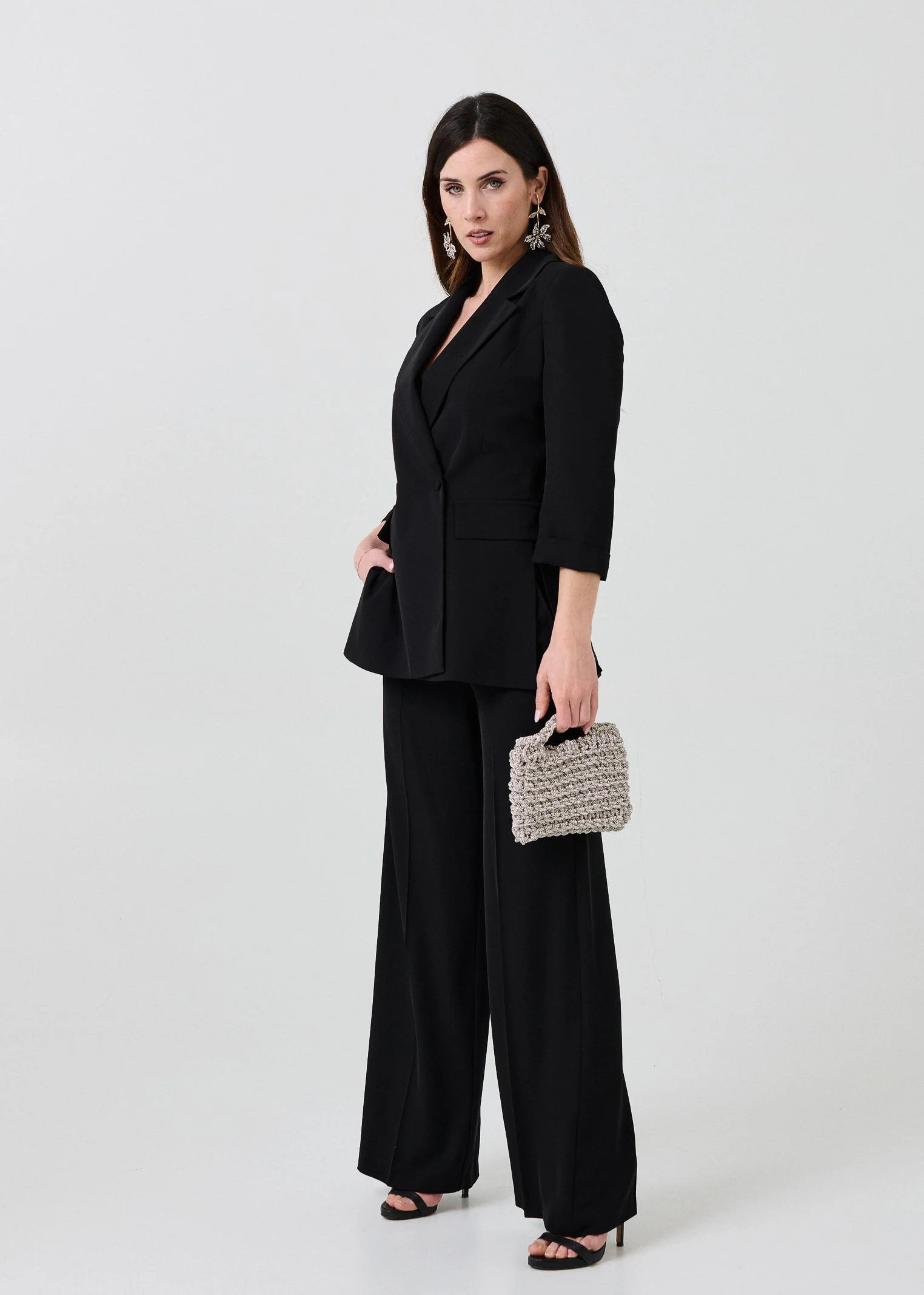 Pantalone a palazzo Armoire nero - Image 4