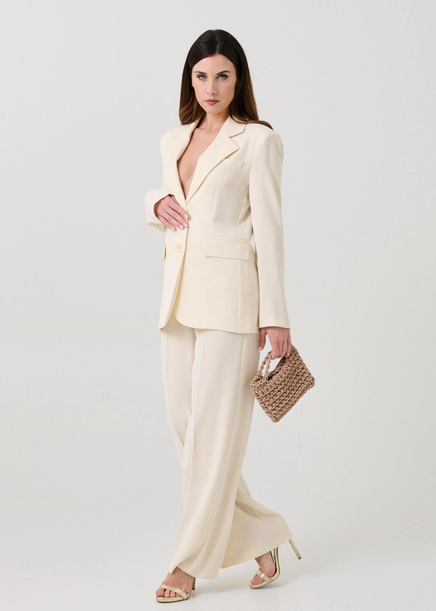 Pantalone "Kadì Vintage" Armoire bianco panna - Image 4