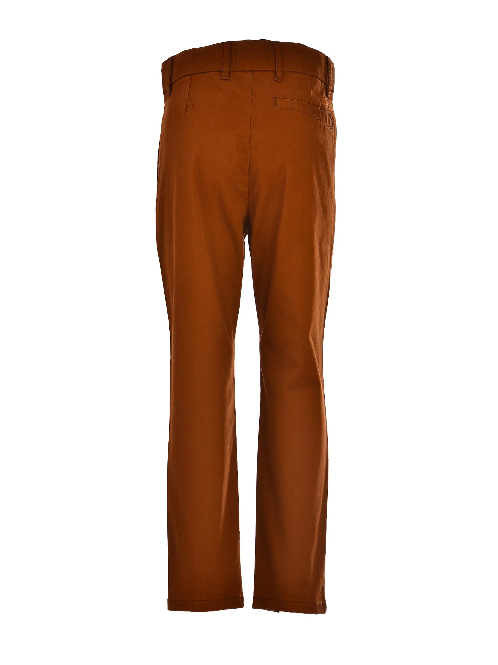 Pantalone chino biscotto con pieghe - Image 3