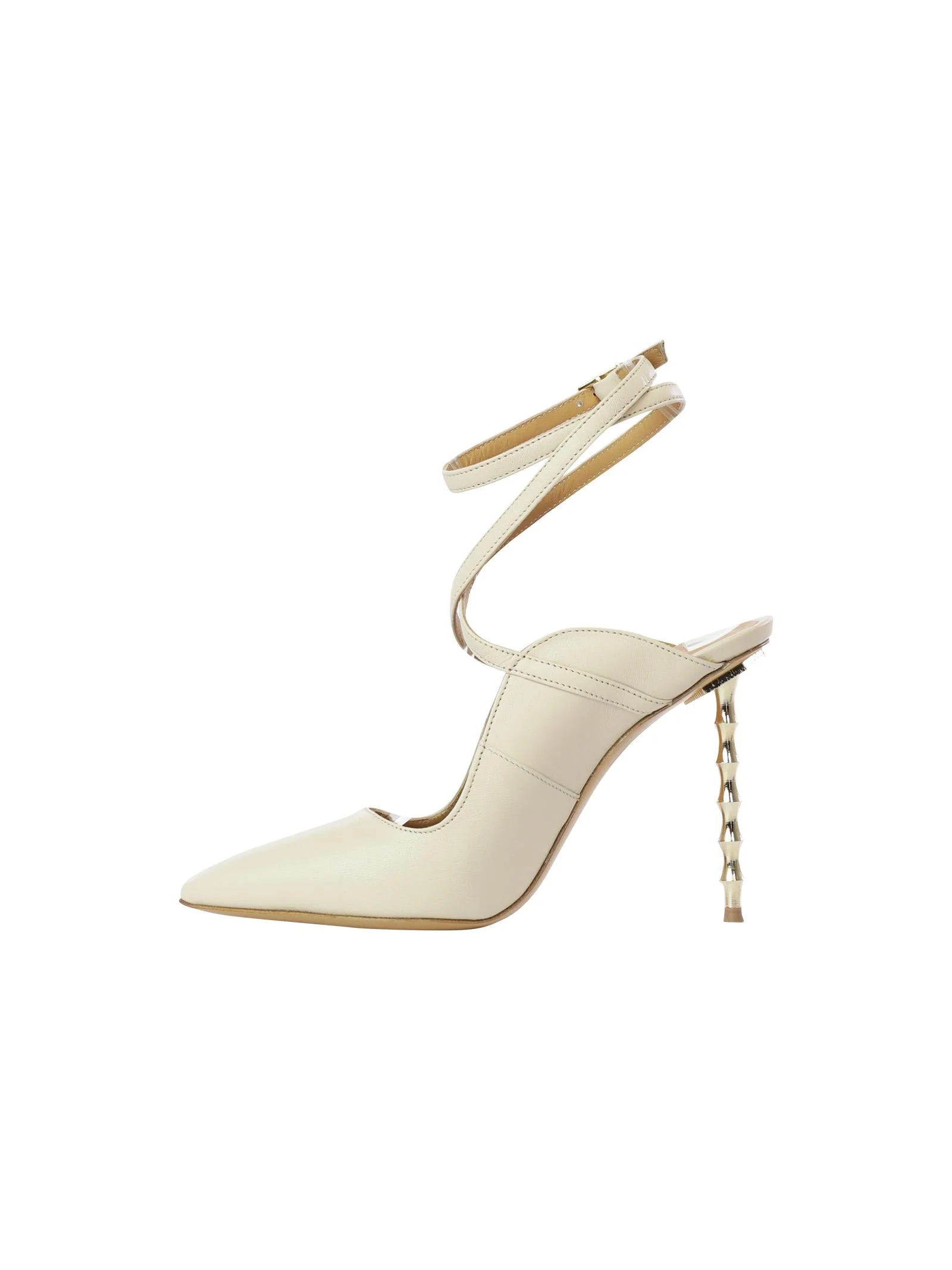 Decolletè mule crema - Image 4